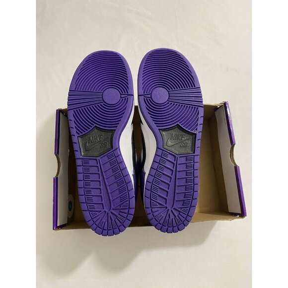 New Mens Size 14 Purple Nike SB Dunk Low Pro Skateboarding Shoes BQ6817 500 main image 5